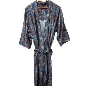 Surrey vintage paisley bathrobe, one size fits most